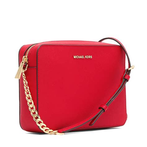 borsa rossa michael kors